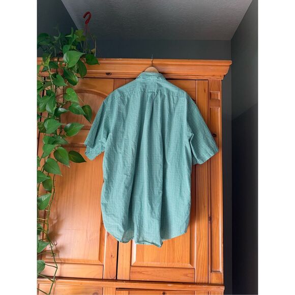 Ralph Lauren Blake Green Check Short Sleeve Shirt Size XXL - Picture 4 of 7